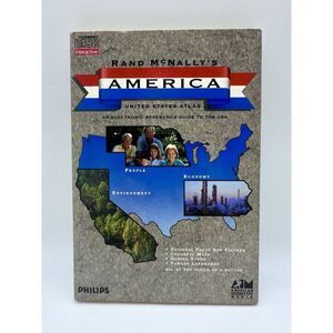 Rand‎ McNally's America: United States Atlas (Philips CD-i, 1991)